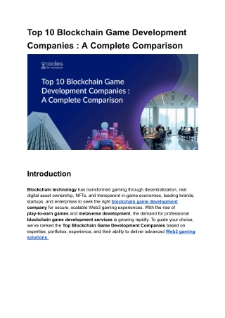 Top Blockchain Development Companies to Watch in 2025