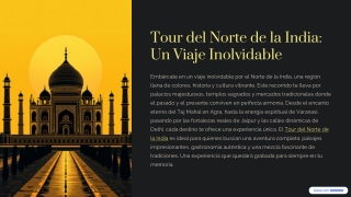 Tour del Norte de la India