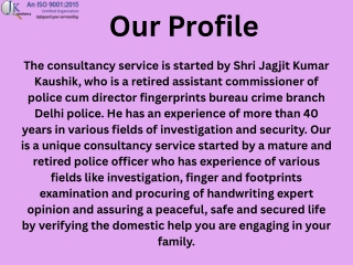 Professional Handwriting Verification Services in Delhi- JK Consultancy