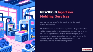 RPWORLD Injection Molding Services