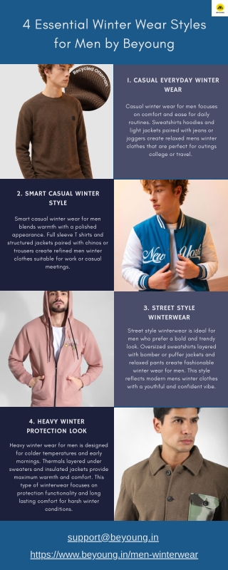Winter Ready Looks Men Will Love with Beyoung Winterwear