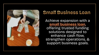 Small Business Loan