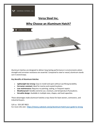 Marine-Grade Aluminum Support Beams  Long-Lasting Performance