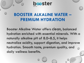 Booster_Alkaline_Water_how much alkaline water can i drink a day