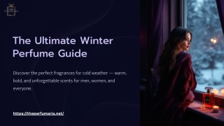 The Ultimate Winter Perfume Guide for Men & Women