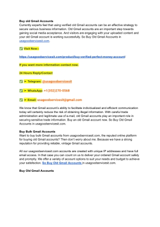 Best 10-9 Platforms To Buy Old Gmail Accounts in 2025