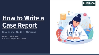 Case Report Writing Service for Precision-Based Medical Documentation