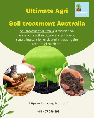 Soil treatment Australia