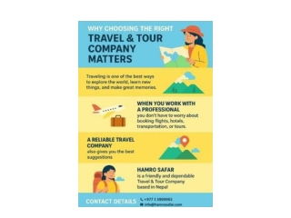 Why Choosing the Right Travel & Tour Company Matters