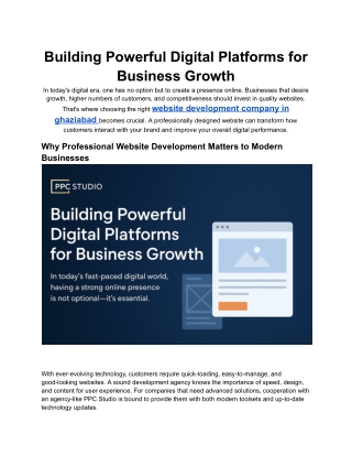 Building Powerful Digital Platforms for Business Growth (1)