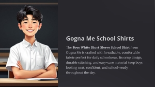 Long Sleeve School Shirt for Boys