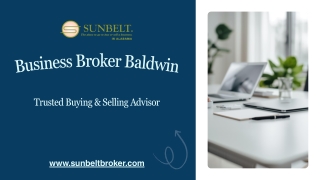 Business Broker Baldwin – Trusted Buying & Selling Advisor