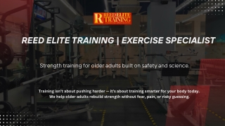 A Safe, Science-Based Approach to Strength Training for Older Adults