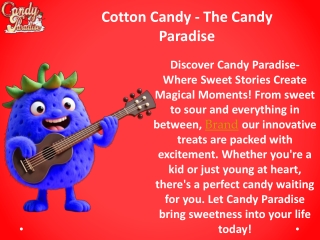 Cotton Candy - The Candy Paradise