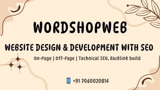 Website Design & SEO Services for Your Business - WordShopWeb