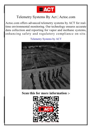 Telemetry Systems By Act  Actoc.com