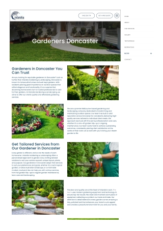 Gardeners Doncaster