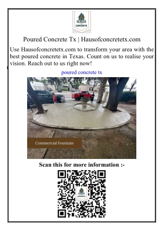 Poured Concrete Tx Hausofconcretetx.com