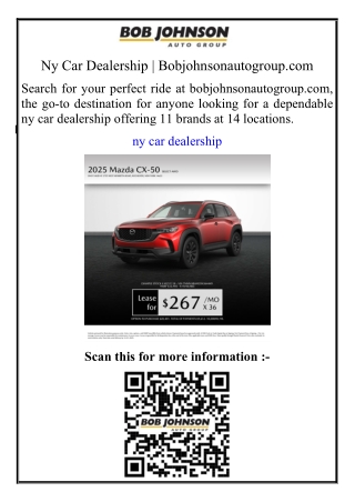 Ny Car Dealership Bobjohnsonautogroup.com