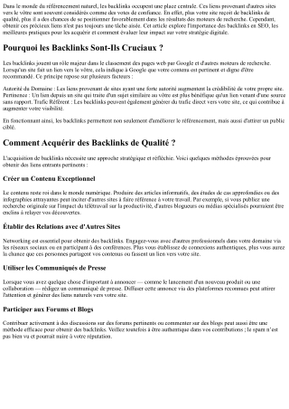 titles must be in French language.