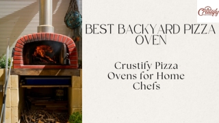 Best Backyard Pizza Oven