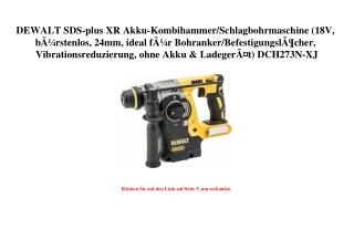 0401 DEWALT SDS-plus XR Akku-Kombihammer Schlagbohrmaschine  18V  bÃƒÂ¼rstenlos  24mm  ideal fÃƒÂ¼r Bohr