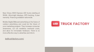 Advertising Trucks For Sale