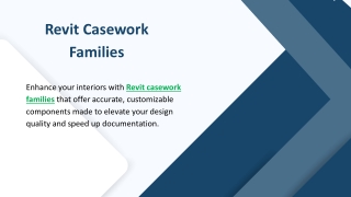 Revit Casework Families