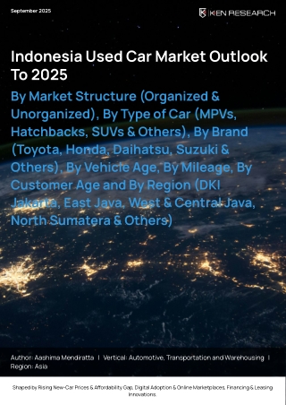 Impact of Ride-Hailing Vehicle Cycles on Used Car Supply – Sample Report