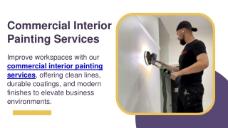 Commercial Interior Painting Services