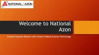 Achieve Superior Results with Contex Flatbed Scanner Technology