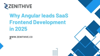Why Angular Remains the Smart Choice for Building Scalable SaaS Frontends in 202