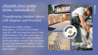 Affordable Paver Sealing Service Jacksonville FL