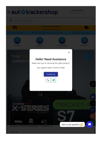 Secure Your Car: Scorpion X-Series Immobiliser with Trackstar S7 Features Overvi