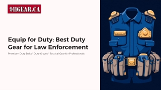 Equip for Duty Best Duty Gear for Law Enforcement