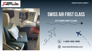 How do i book Swiss Air  First Class Flights?