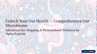 Advanced Gut Microbiome Testing for Better Health