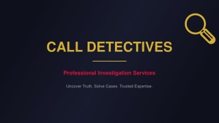 callDetectives Agency Presentation4