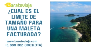 ¿Cuál es el límite de tamaño para una maleta facturada