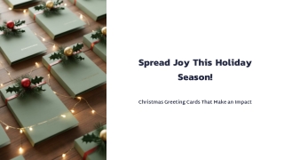 Spread Joy This Holiday Season!