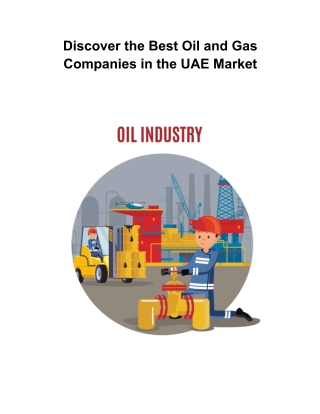 1 Discover the Best Oil and Gas Companies in the UAE Market