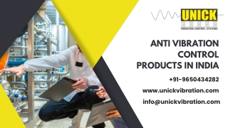 Anti Vibration Control Products in India