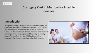 Surrogacy Cost in Mumbai | World Fertility Services