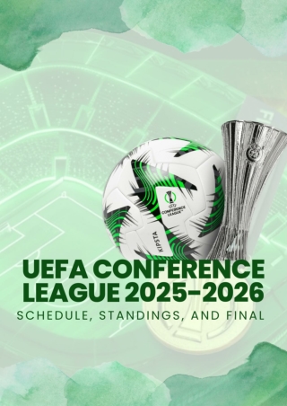 UEFA Conference League 2025-2026 Schedule, Standings, and Final