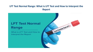 LFT Test Normal Range Purpose, Procedure & Results Interpretation  MaxAtHome