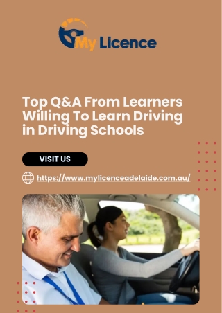 Top Q&A From Learners Willing To Learn Driving in Driving Schools