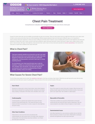 Chest Pain — Causes, Diagnosis & Treatment_ A Comprehensive Overview