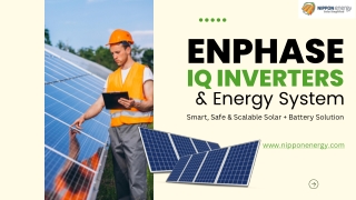 Enphase IQ Inverters & Energy System