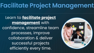 Facilitate Project Management