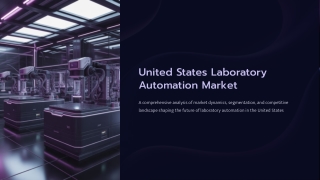 United States Laboratory Automation Market Size, Trends, Growth, Report to 2034